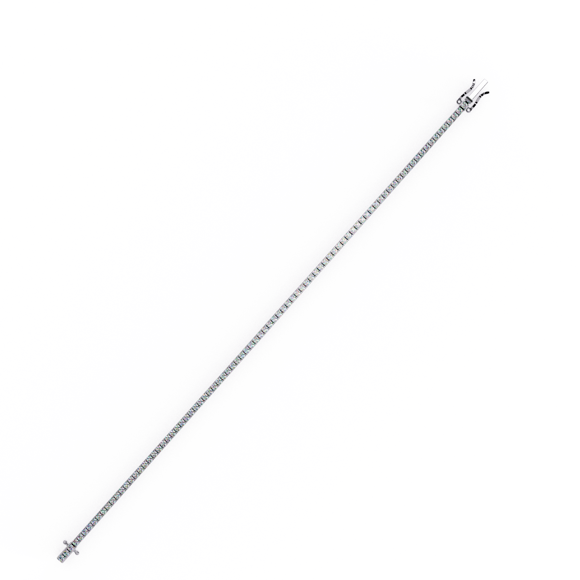 Fabulous  Bracelet With 18k Gold  Lab Grown Diamond.