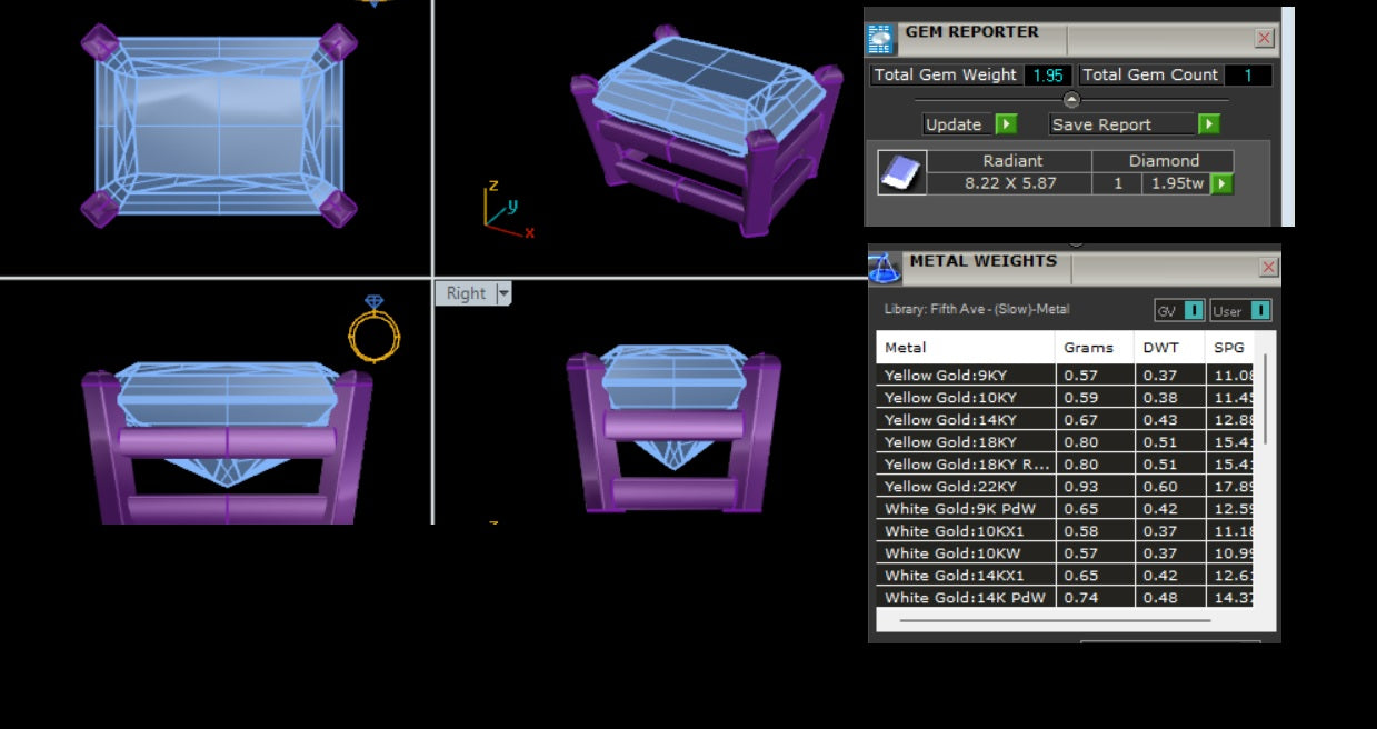 Pendant With Fabulous Lab Grown Diamond 18k Gold