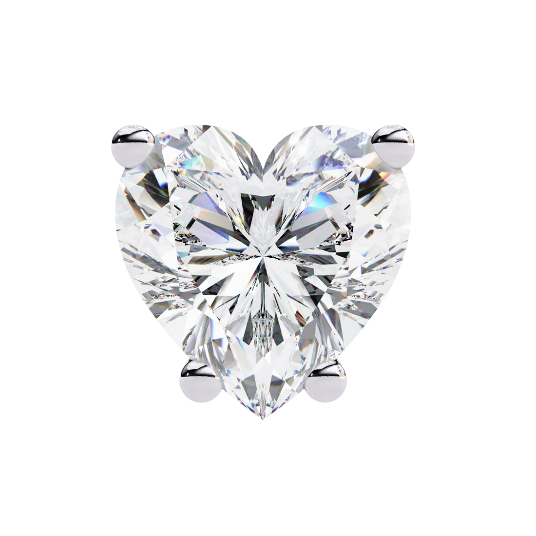 Beautiful 18K GOLD EARRING WITH LAB-GROWN DIAMOND.