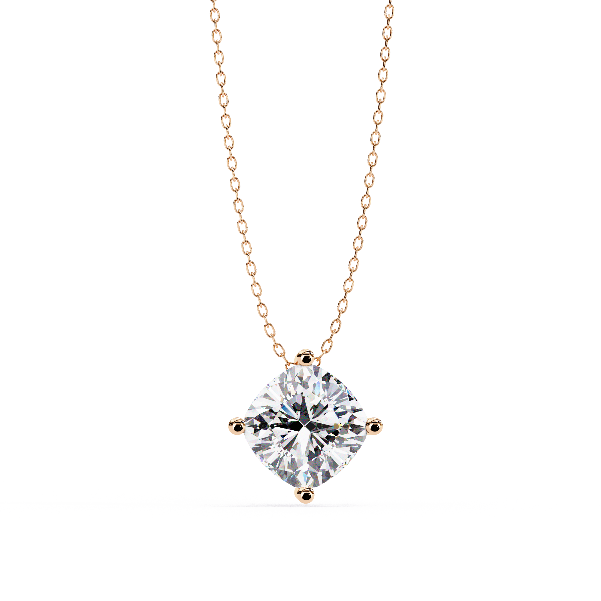 Pendant With Fabulous Lab Grown Diamond 18k Gold