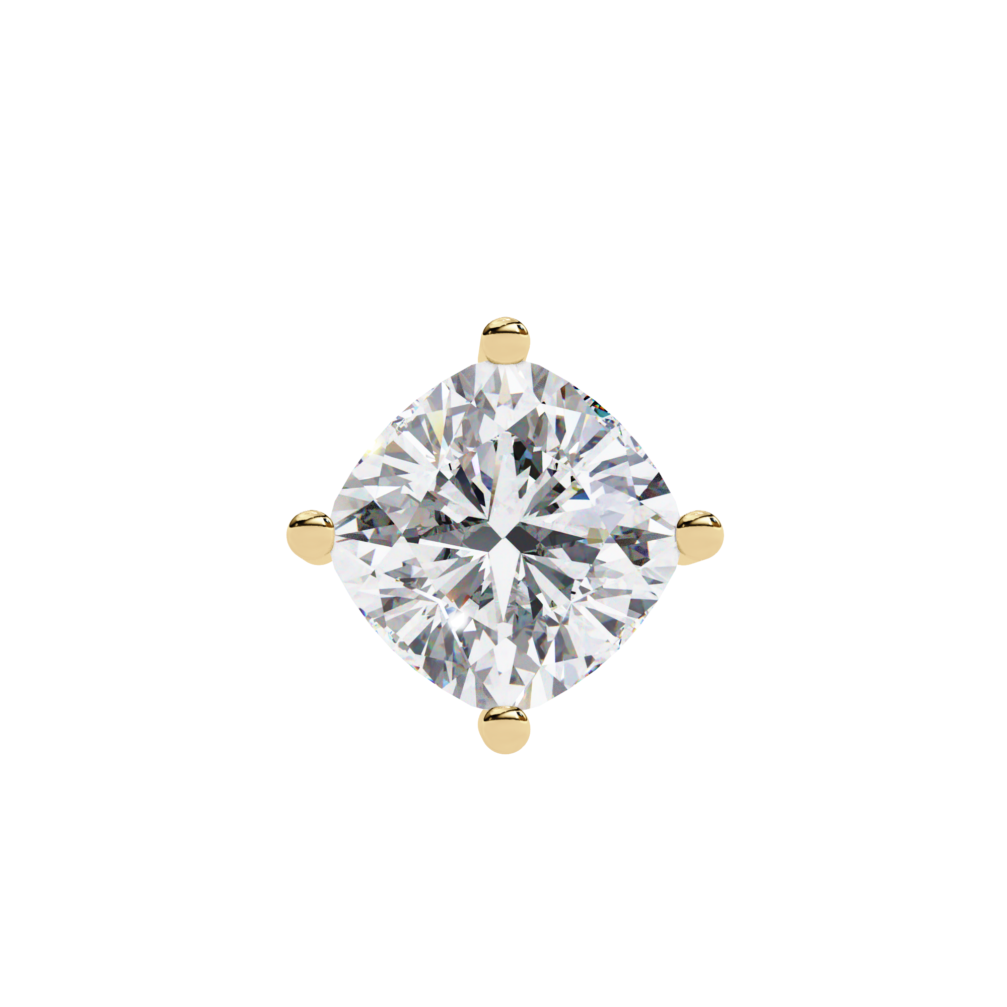 Pendant With Fabulous Lab Grown Diamond 18k Gold