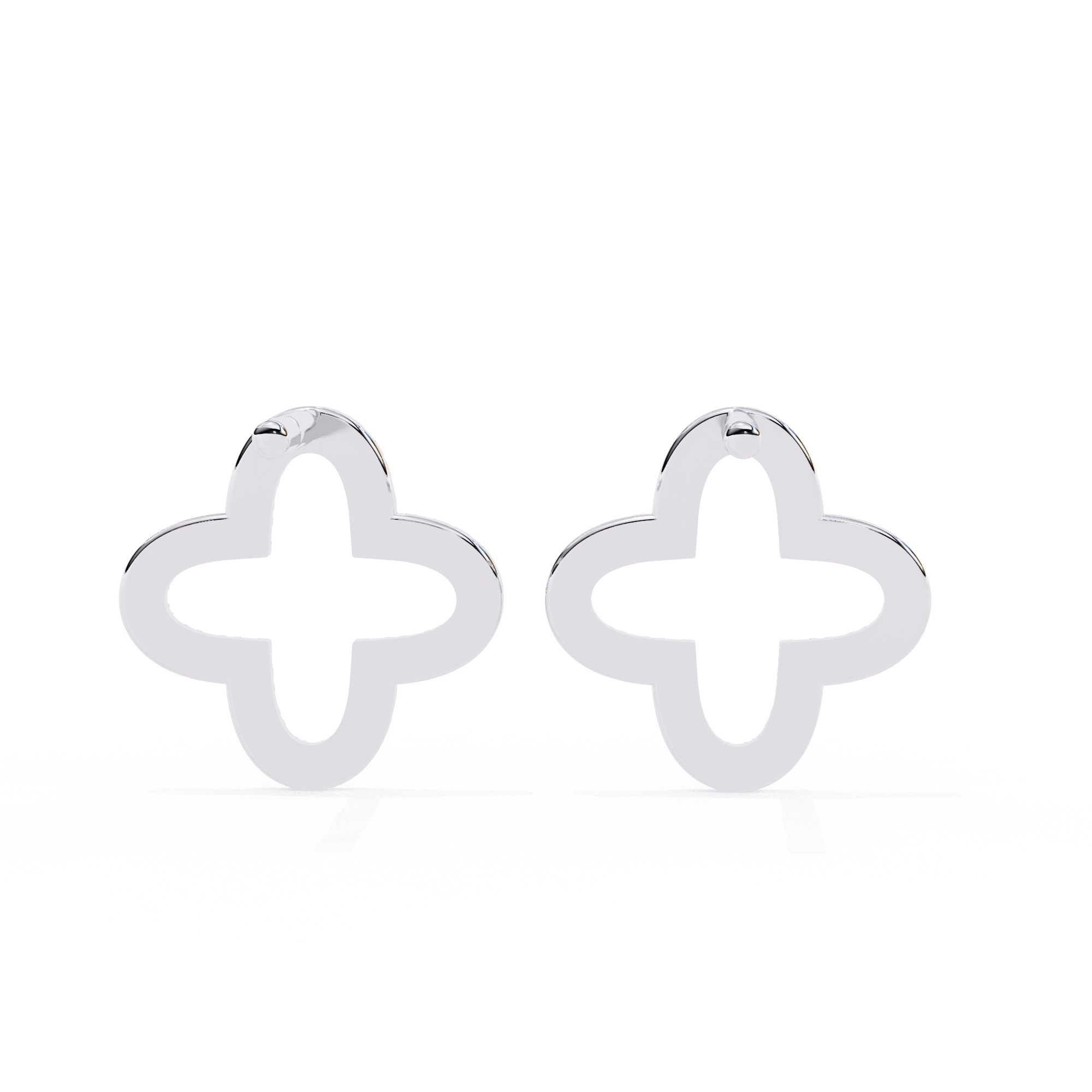 Unique 18K GOLD EARRING WITH LAB-GROWN DIAMOND.