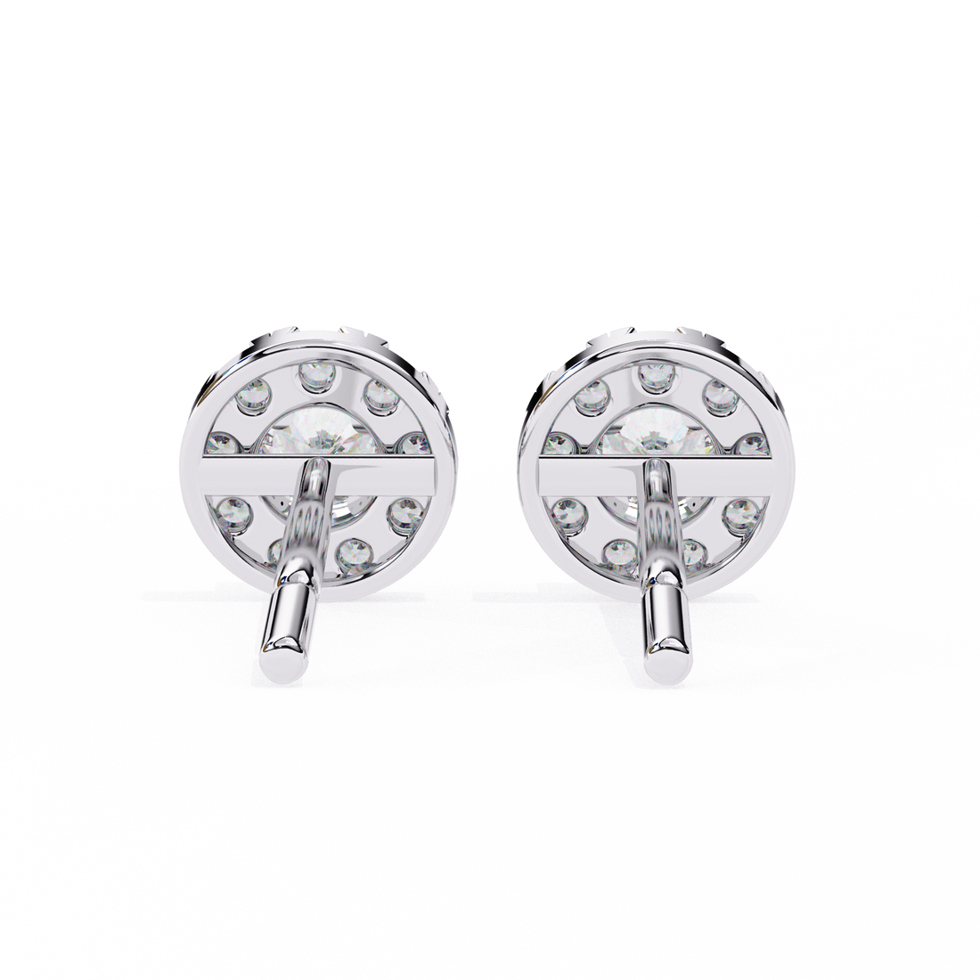 Unique 18K GOLD EARRING WITH LAB-GROWN DIAMOND.
