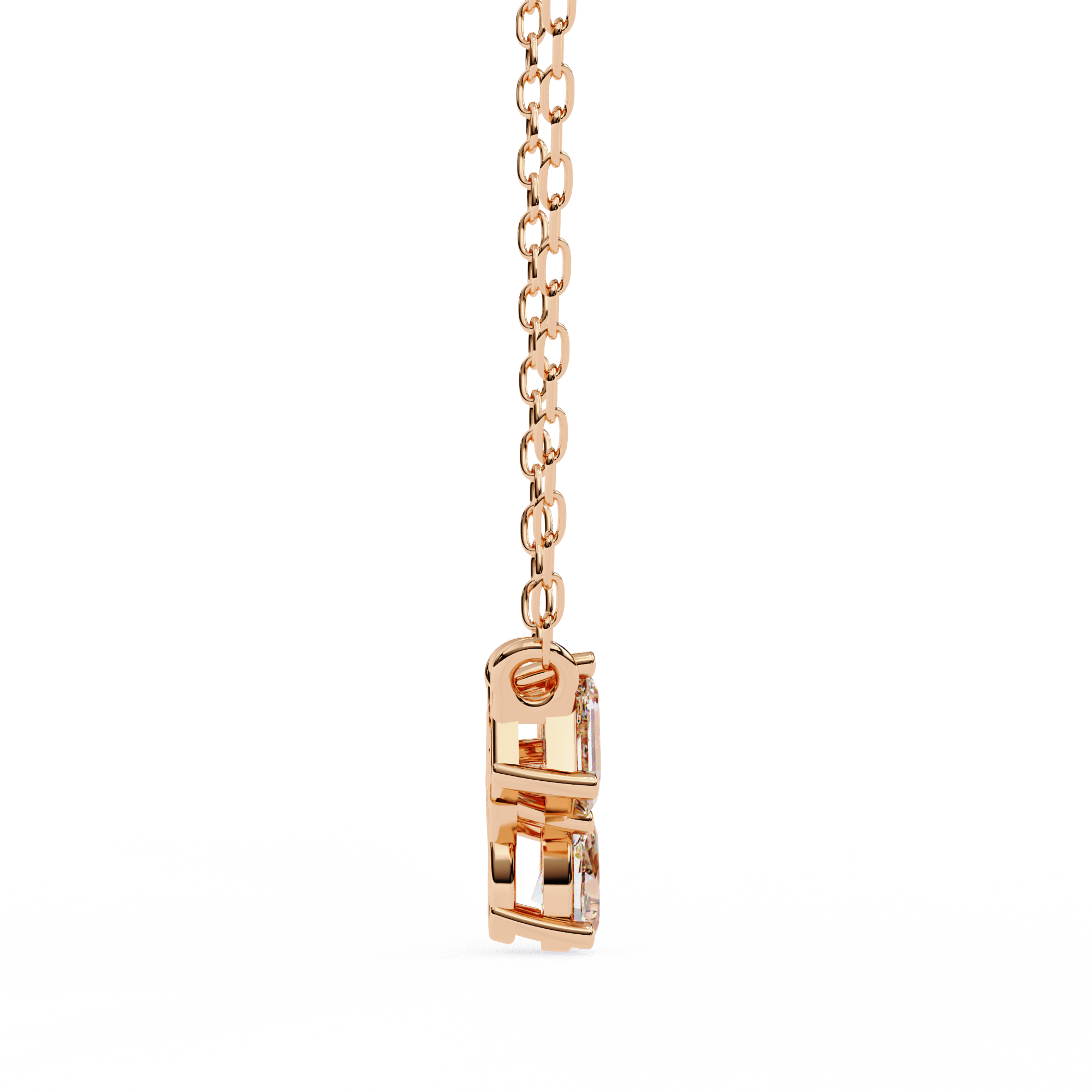 Fabulous Lab Grown Diamond Women Pendant  18k Gold