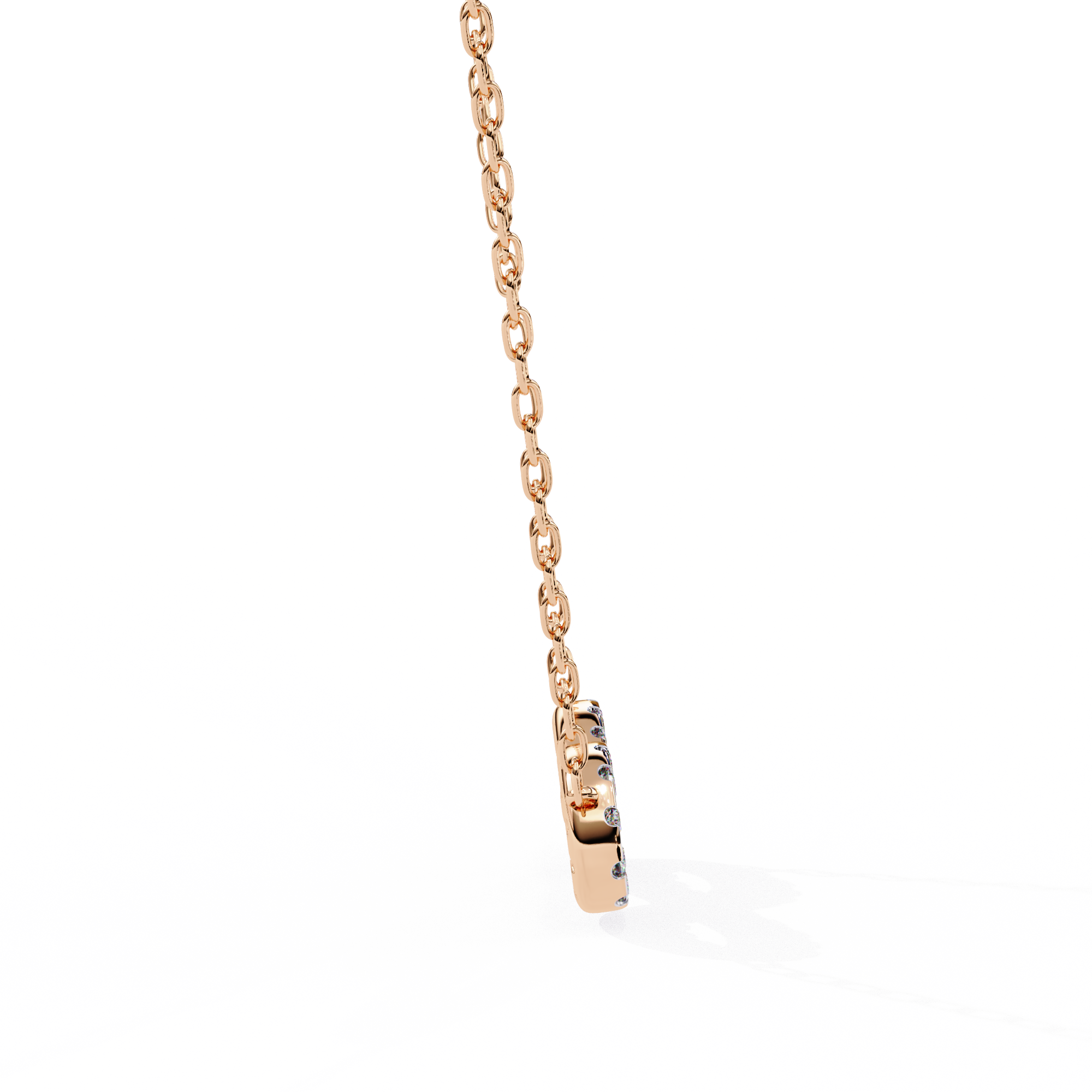 Lab Grown Diamond Fabulous Women Pendant  18k Gold