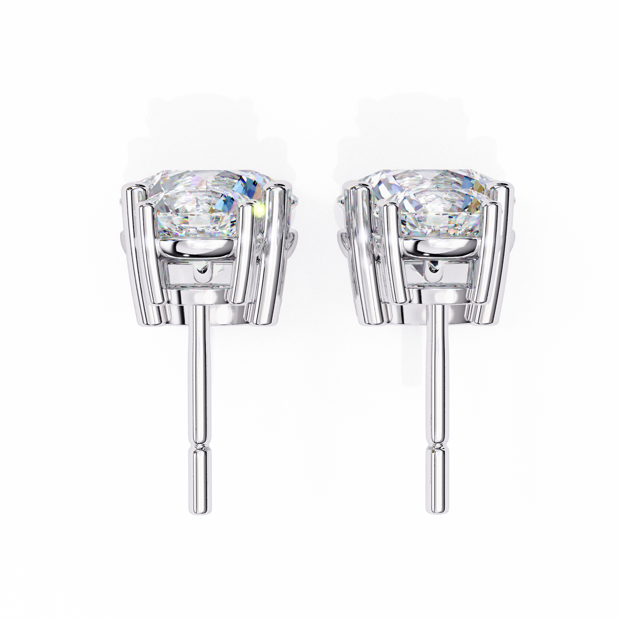 Beautiful 18K GOLD EARRING WITH LAB-GROWN DIAMOND