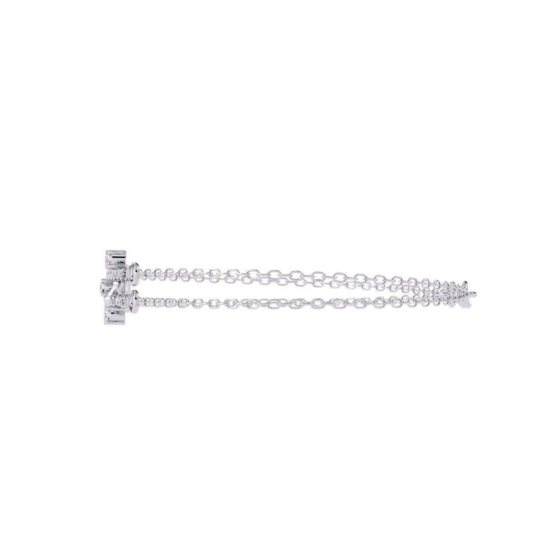 Fabulous  Bracelet With 18k Gold  Lab Grown Diamond.