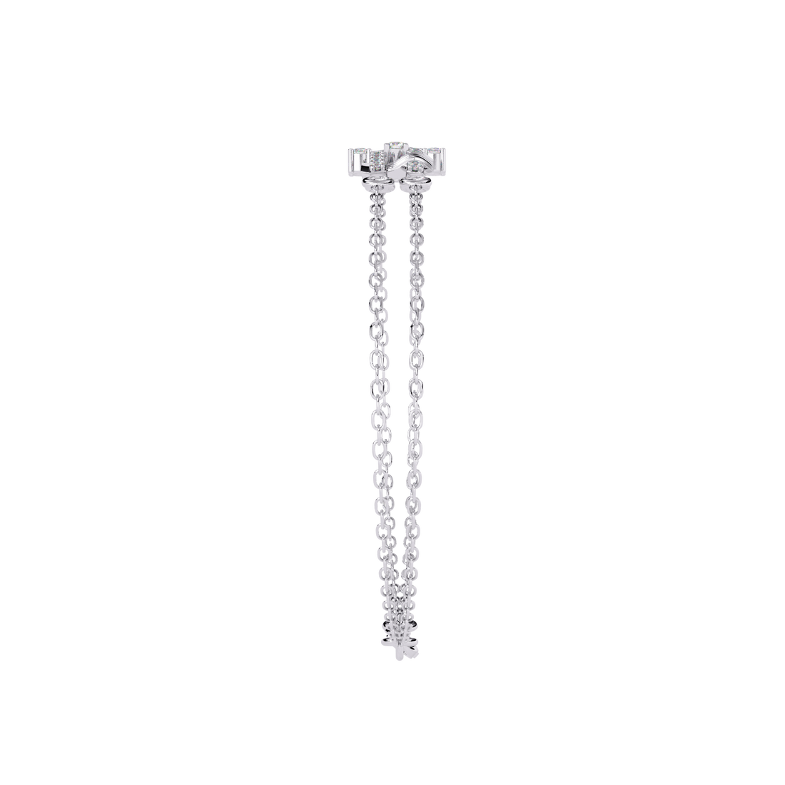 Fabulous  Bracelet With 18k Gold  Lab Grown Diamond.
