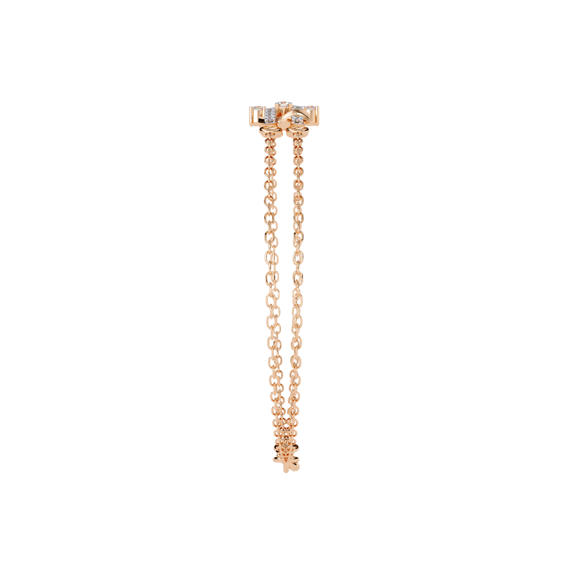 Fabulous  Bracelet With 18k Gold  Lab Grown Diamond.