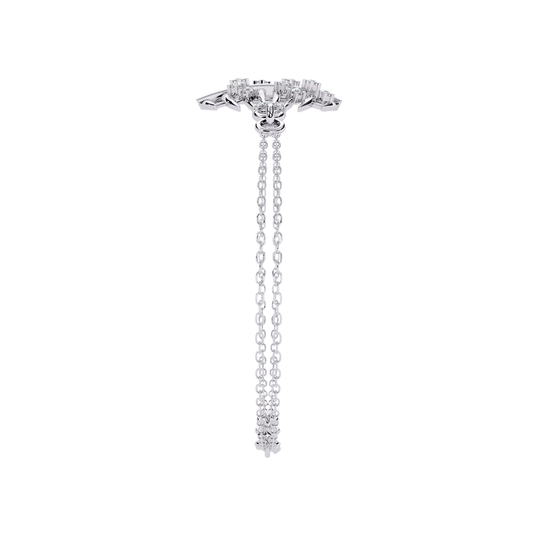 Fabulous  Bracelet With 18k Gold  Lab Grown Diamond.