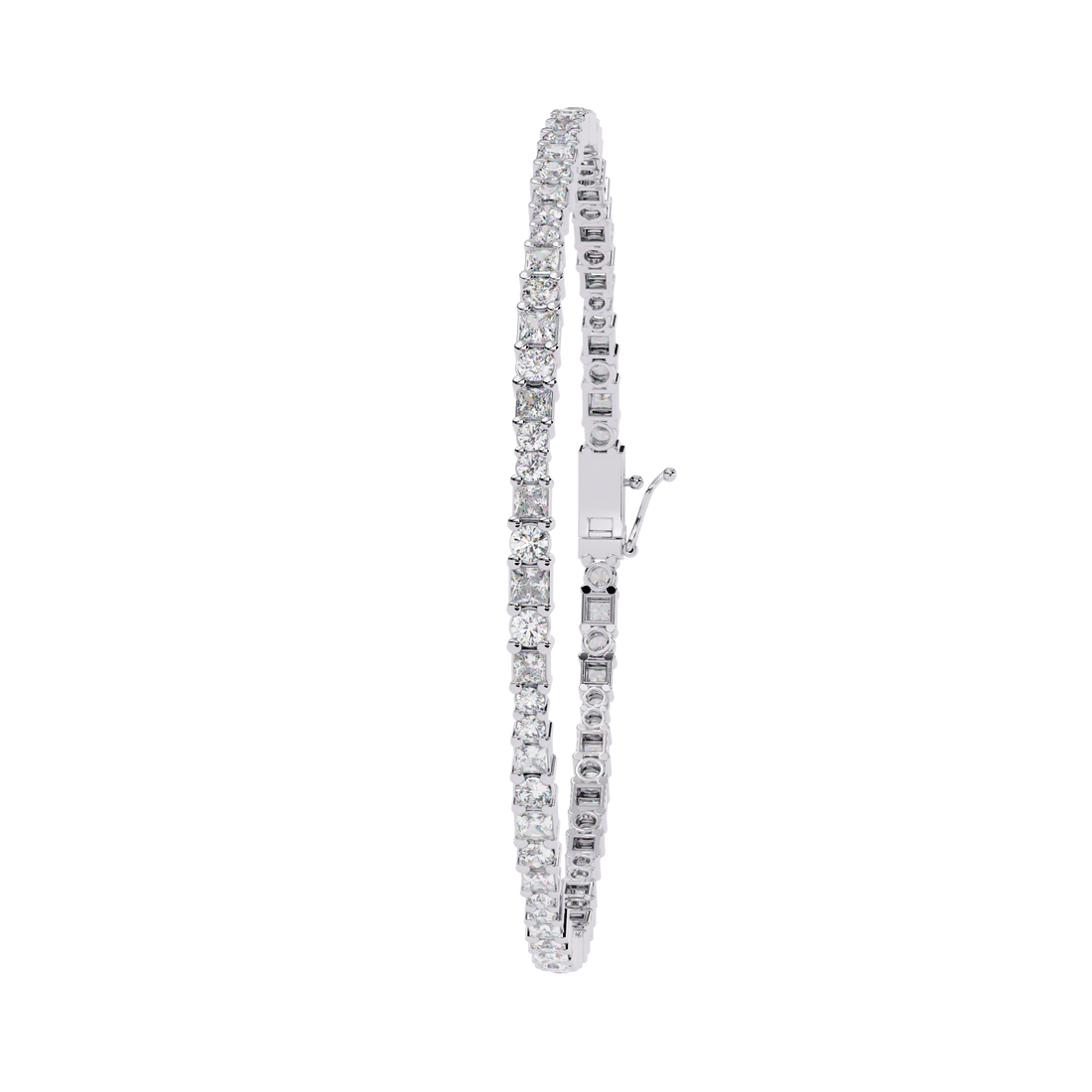 Fabulous  Bracelet With 18k Gold  Lab Grown Diamond.
