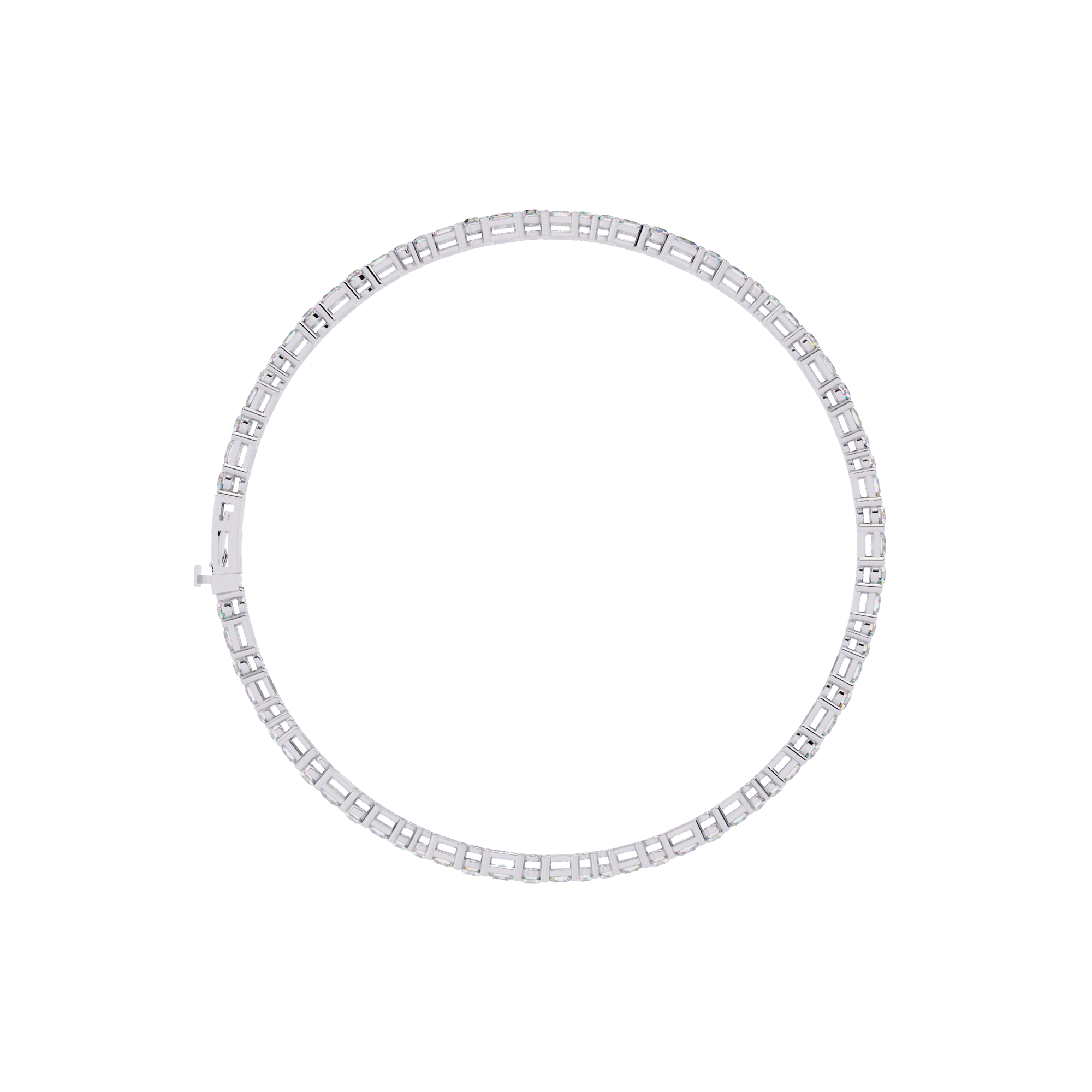 Fabulous  Bracelet With 18k Gold  Lab Grown Diamond.