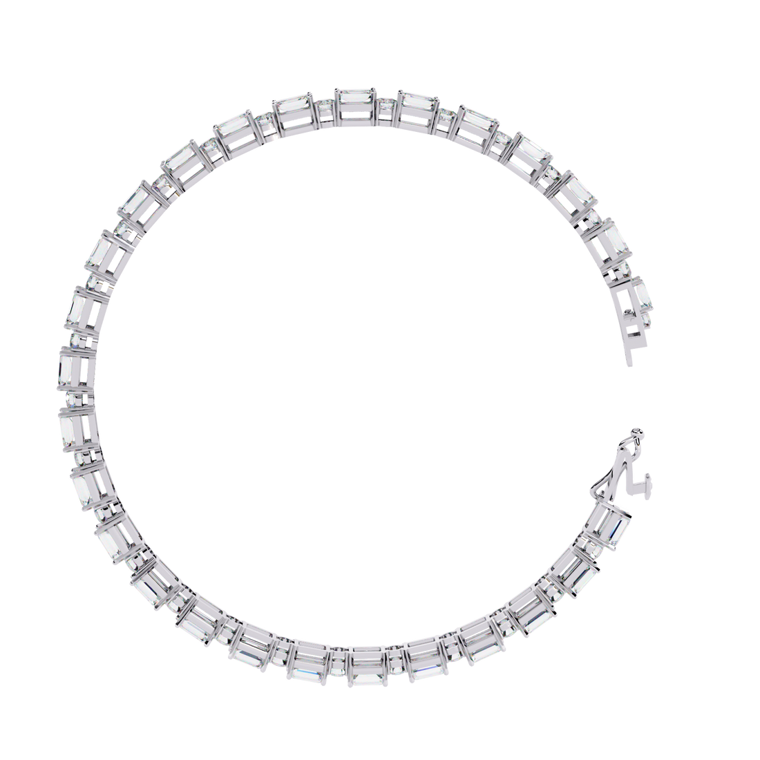 Fabulous  Bracelet With 18k Gold  Lab Grown Diamond.