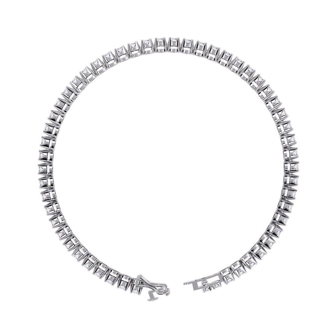 Fabulous  Bracelet With 18k Gold  Lab Grown Diamond.