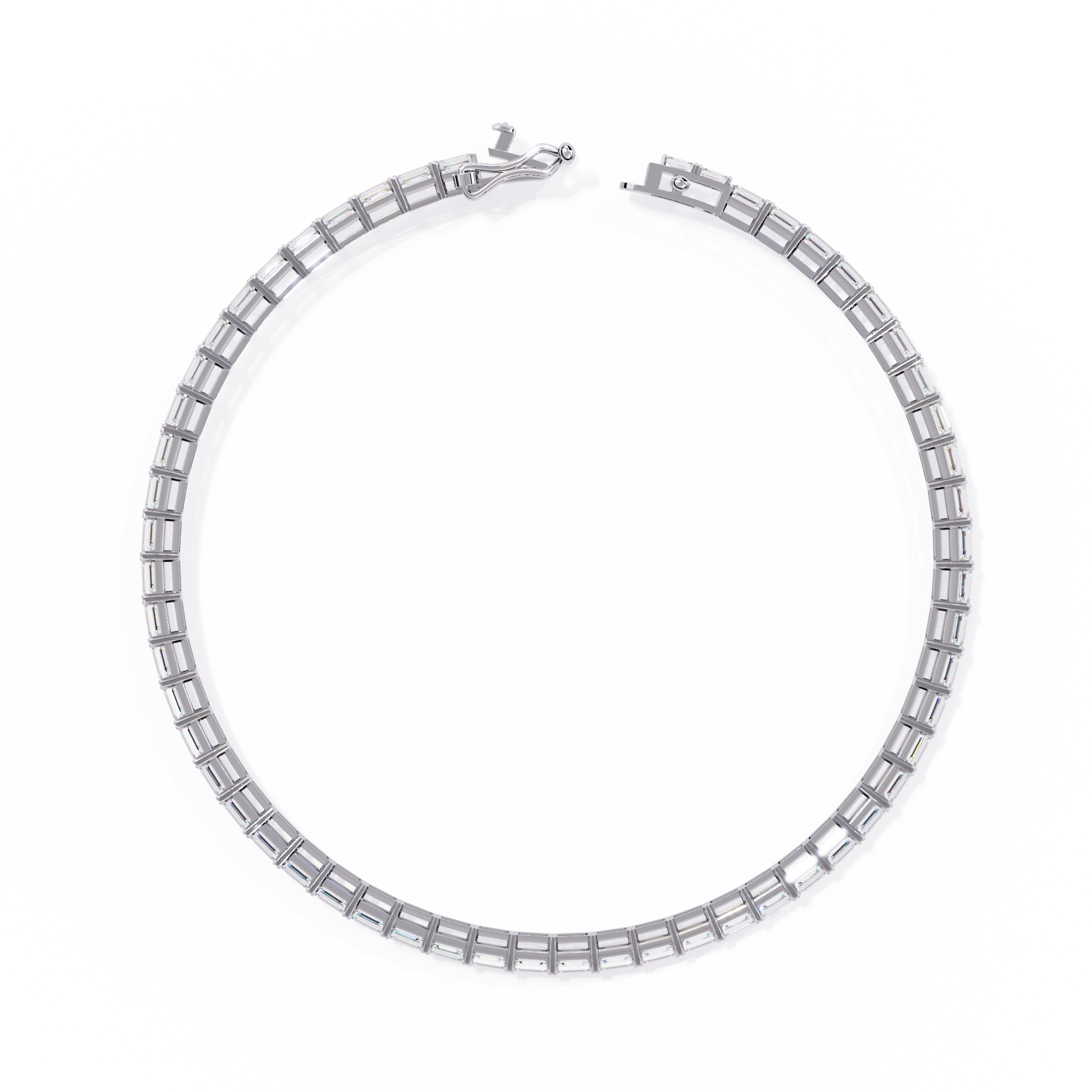 Fabulous  Bracelet With 18k Gold  Lab Grown Diamond.