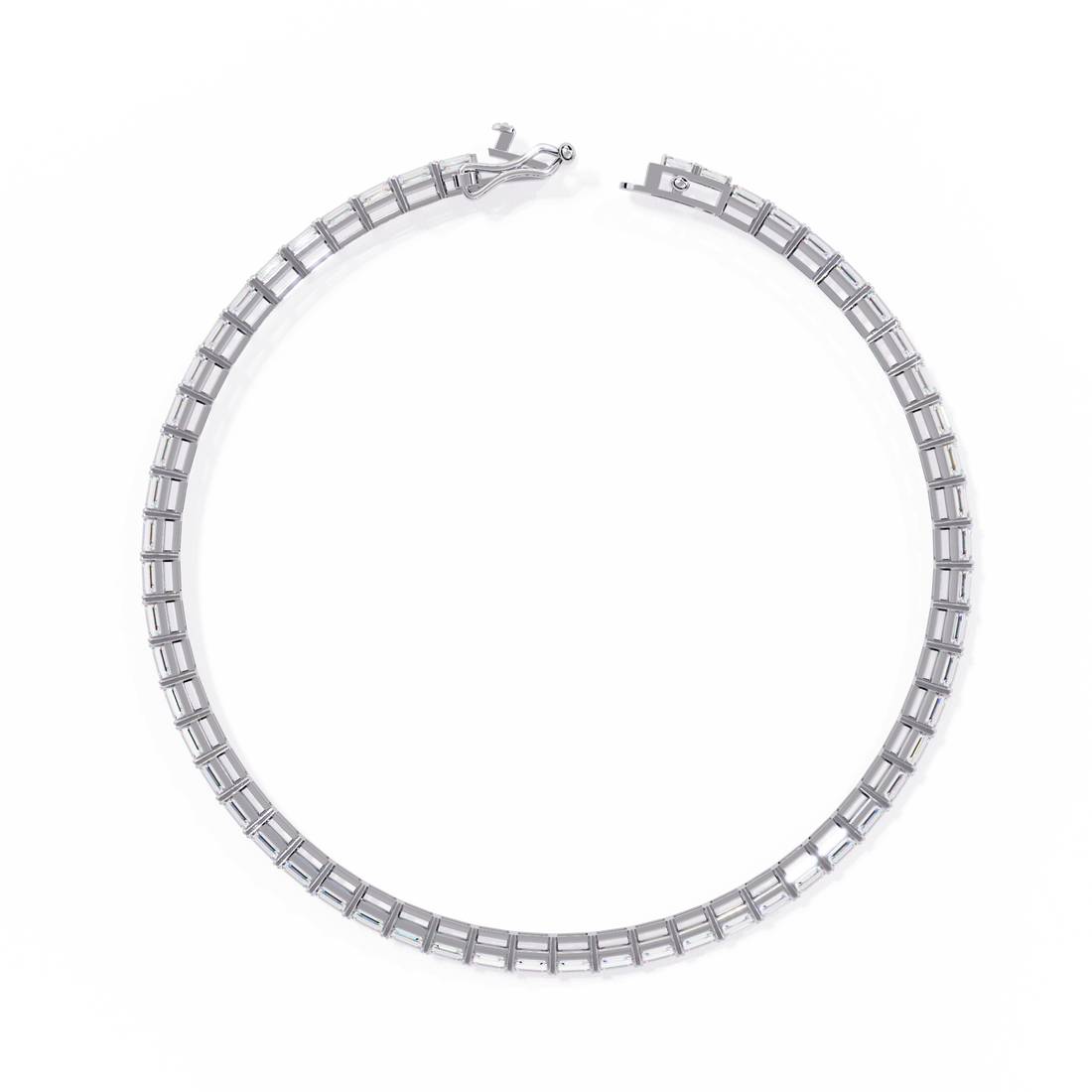Fabulous  Bracelet With 18k Gold  Lab Grown Diamond.