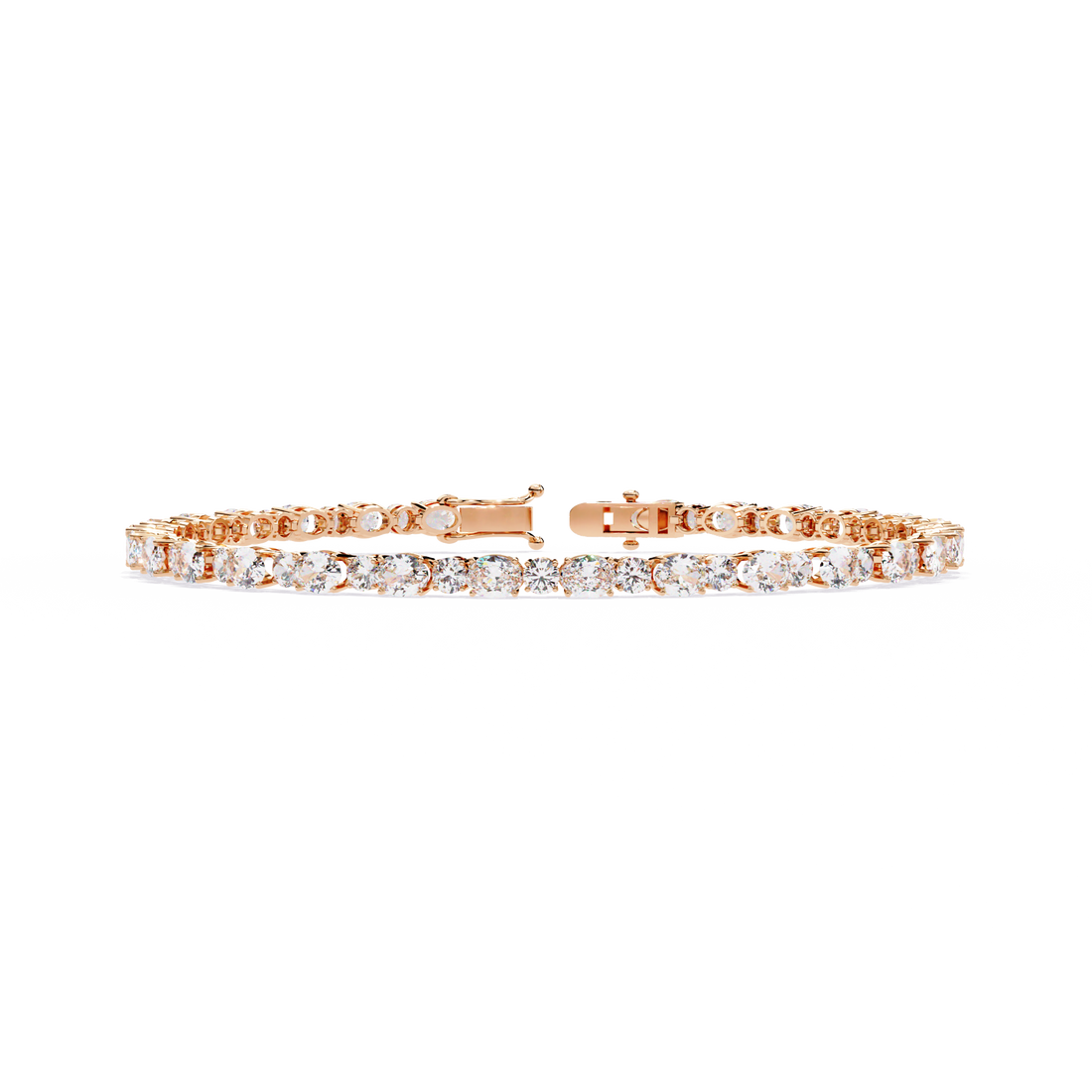 Fabulous  Bracelet With 18k Gold  Lab Grown Diamond.
