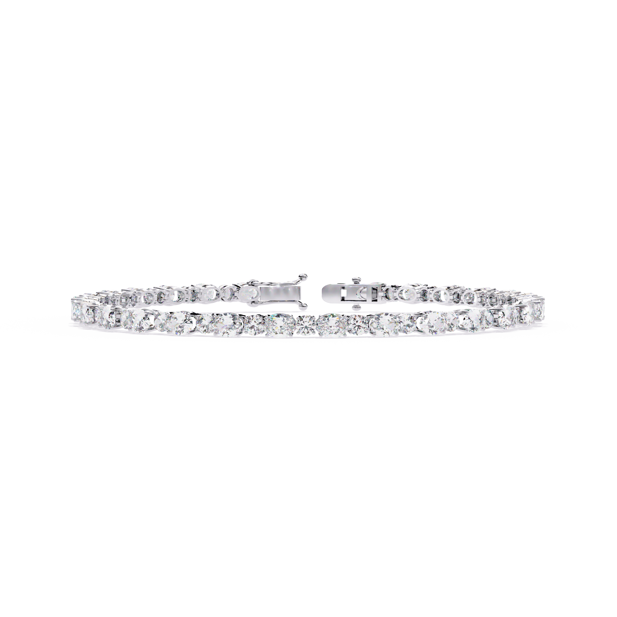 Fabulous  Bracelet With 18k Gold  Lab Grown Diamond.