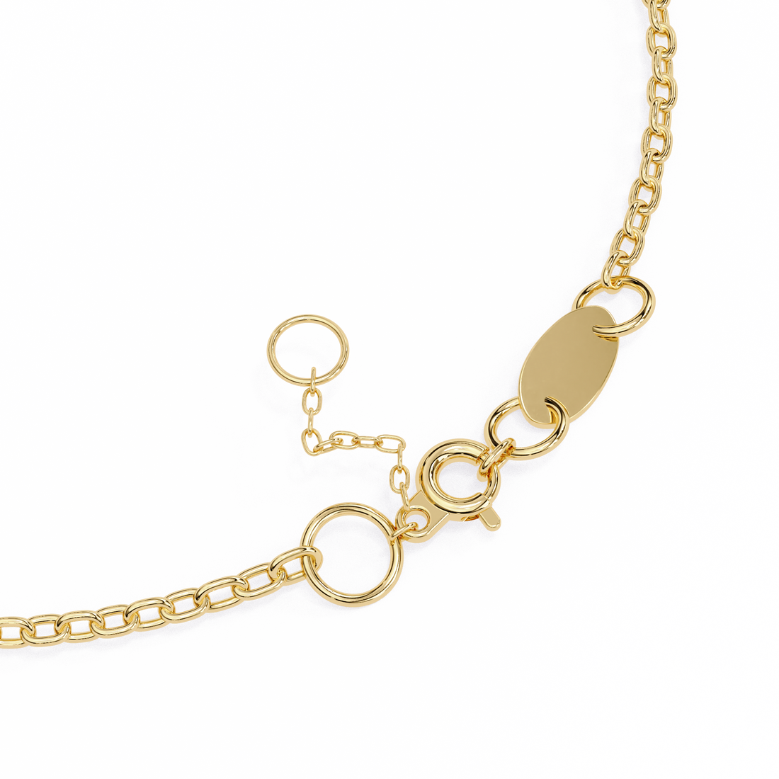 Fabulous  Bracelet With 18k Gold  Lab Grown Diamond.