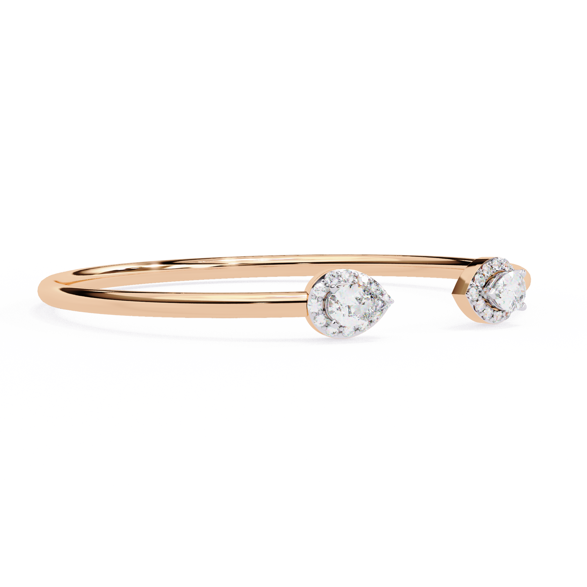 Fabulous  Bracelet With 18k Gold  Lab Grown Diamond.