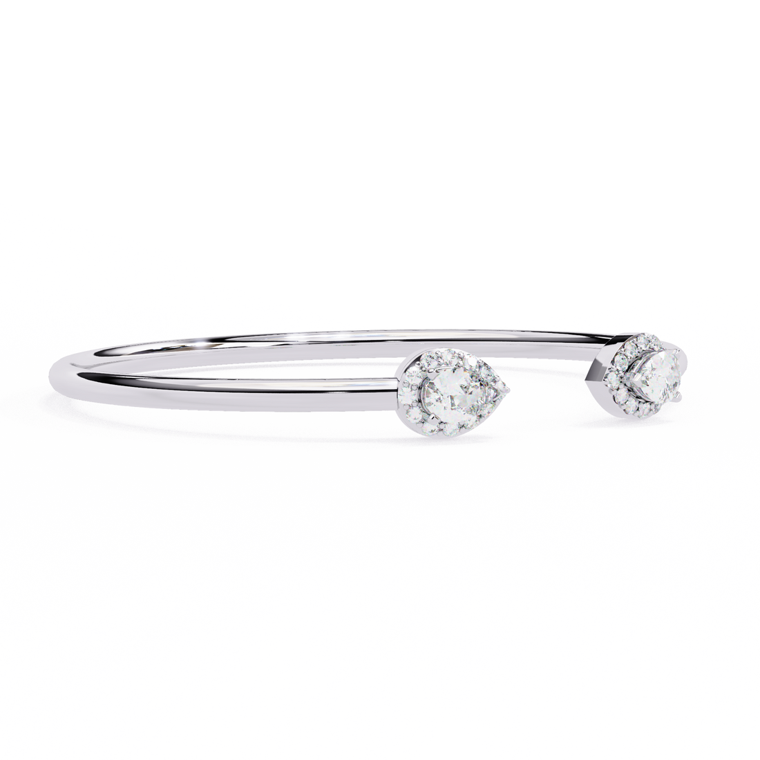 Fabulous  Bracelet With 18k Gold  Lab Grown Diamond.