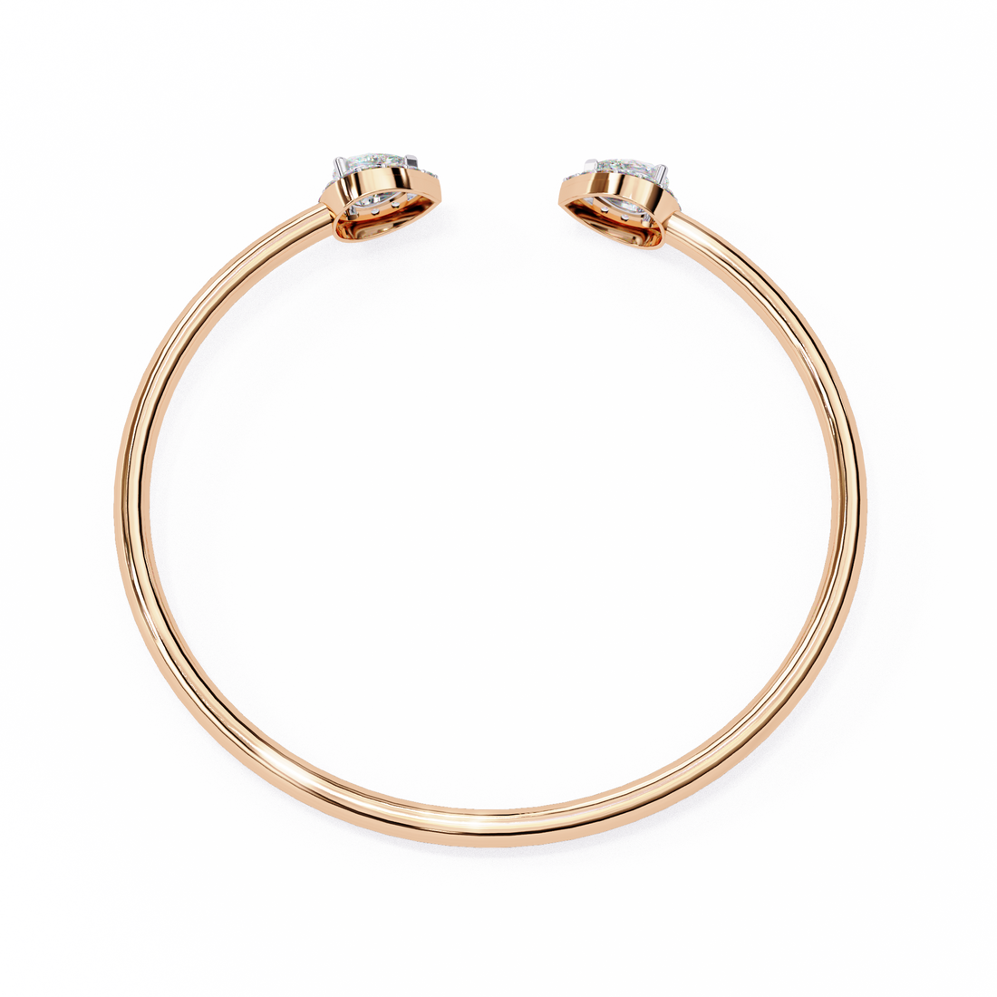 Fabulous  Bracelet With 18k Gold  Lab Grown Diamond.
