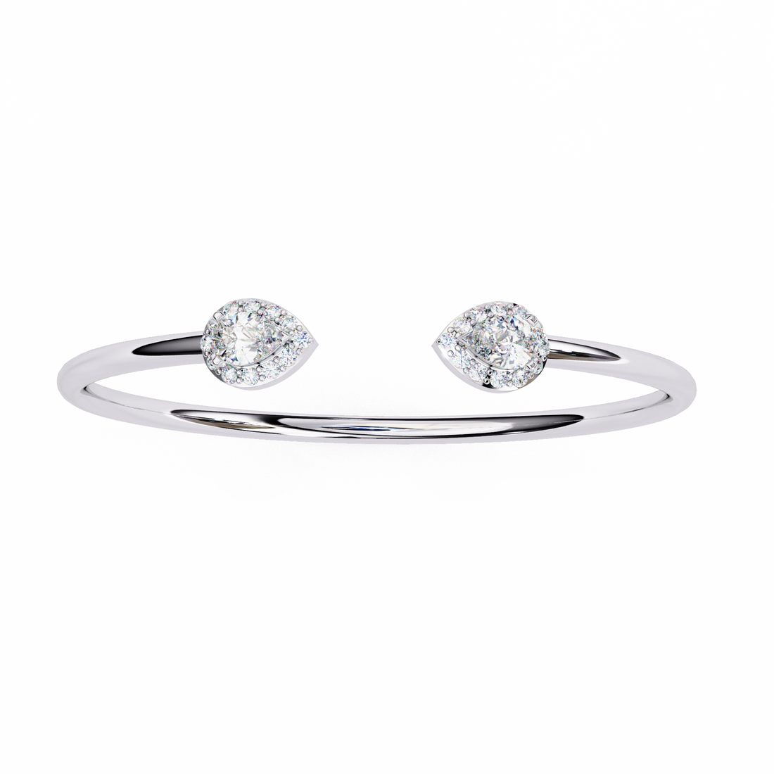 Fabulous  Bracelet With 18k Gold  Lab Grown Diamond.