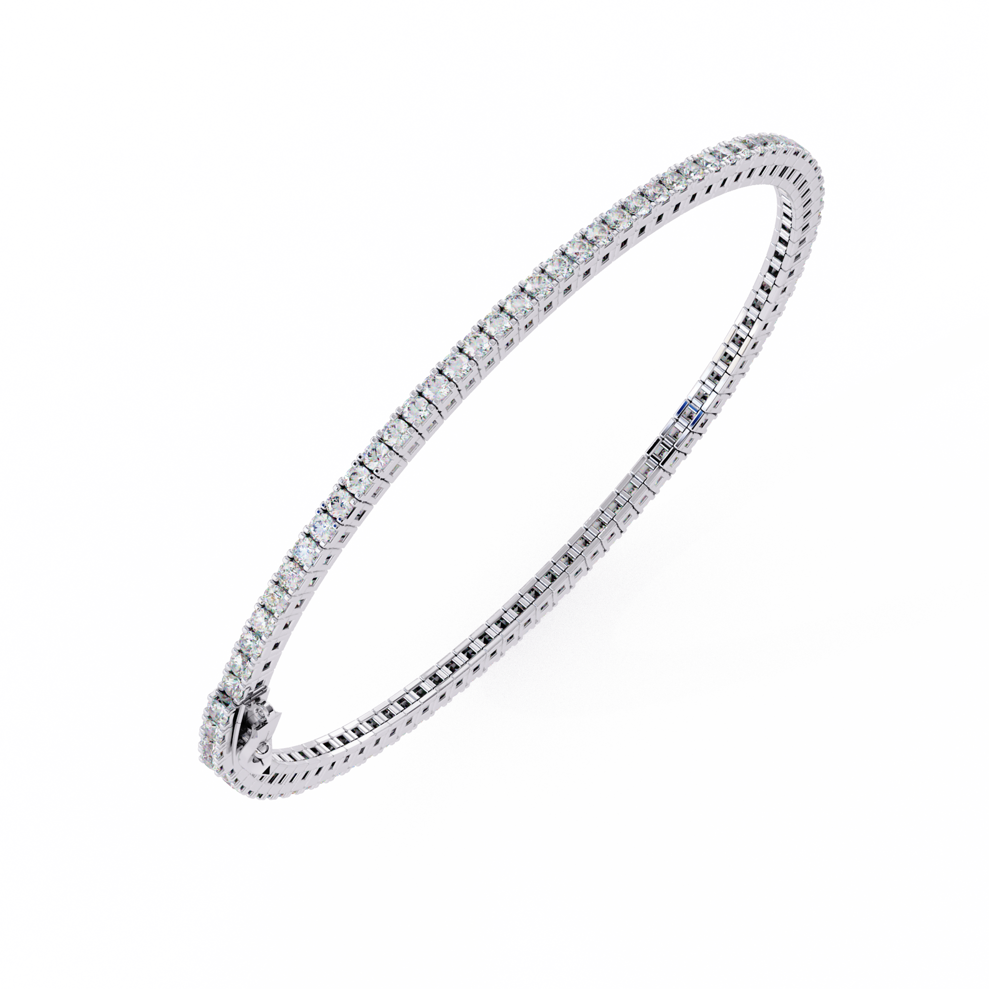 Fabulous  Bracelet With 18k Gold  Lab Grown Diamond.