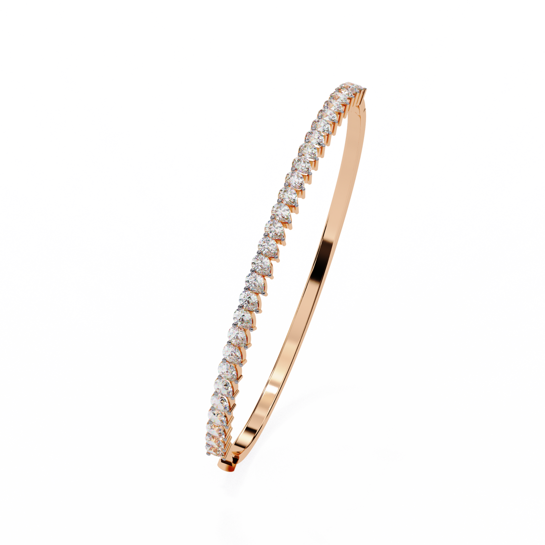 Fabulous  Bracelet With 18k Gold  Lab Grown Diamond.