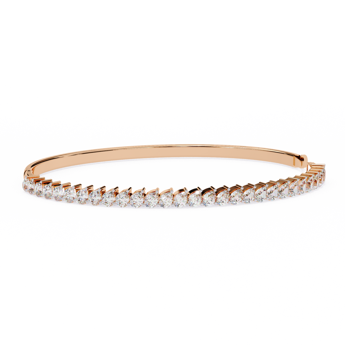 Fabulous  Bracelet With 18k Gold  Lab Grown Diamond.