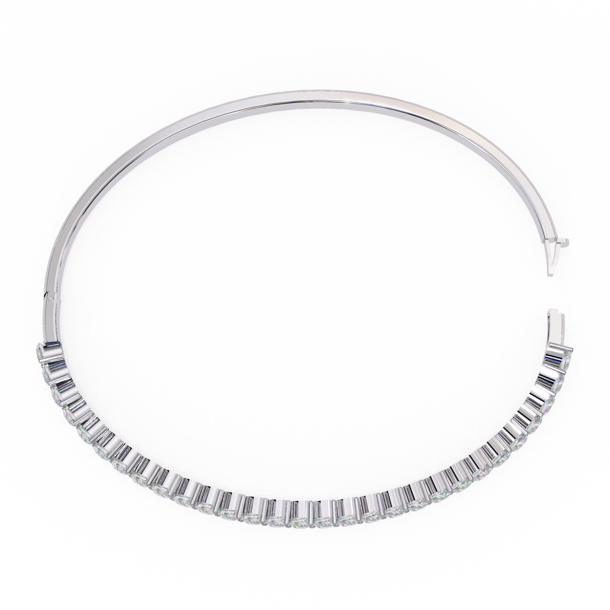 Fabulous  Bracelet With 18k Gold  Lab Grown Diamond.