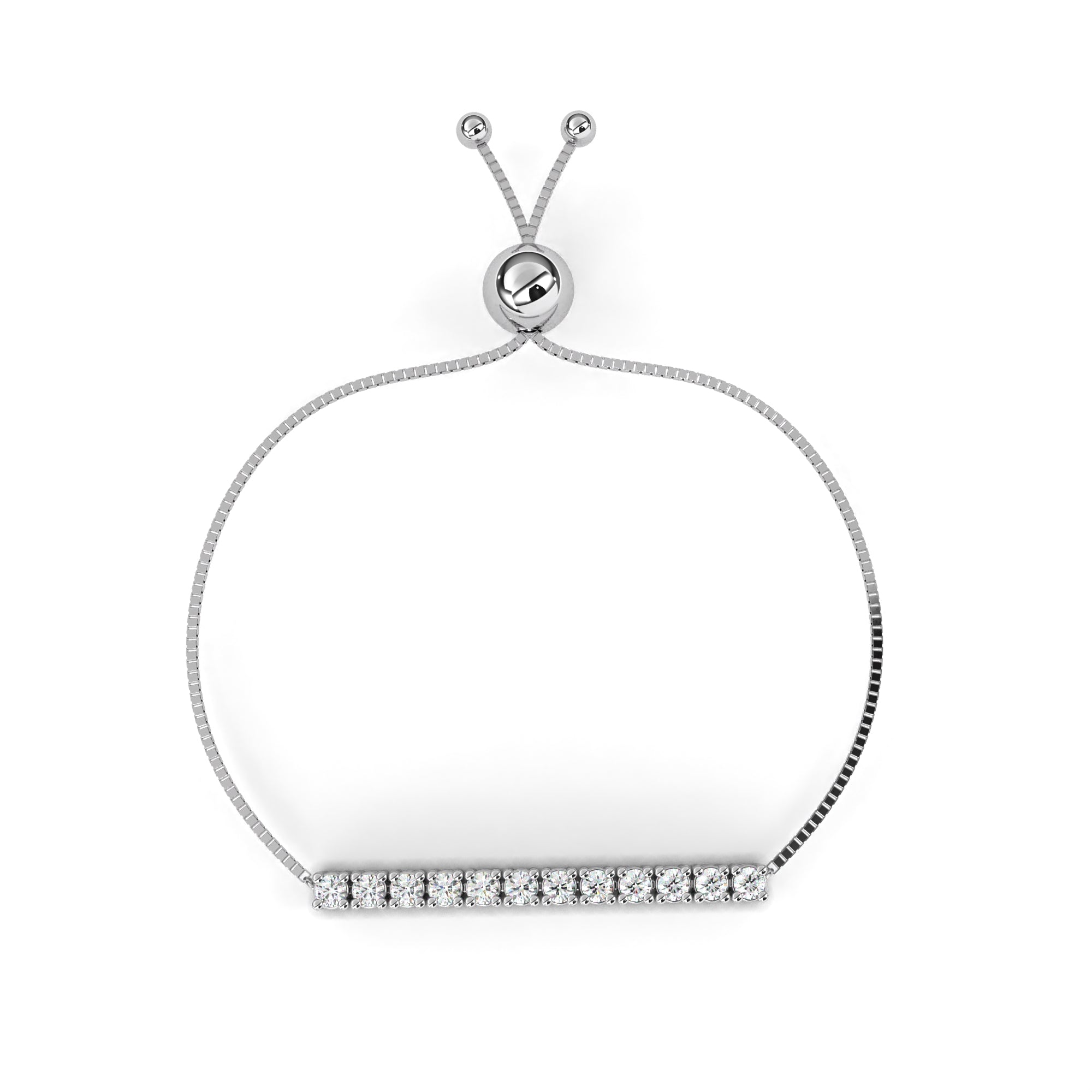 Fabulous  Bracelet With 18k Gold  Lab Grown Diamond.