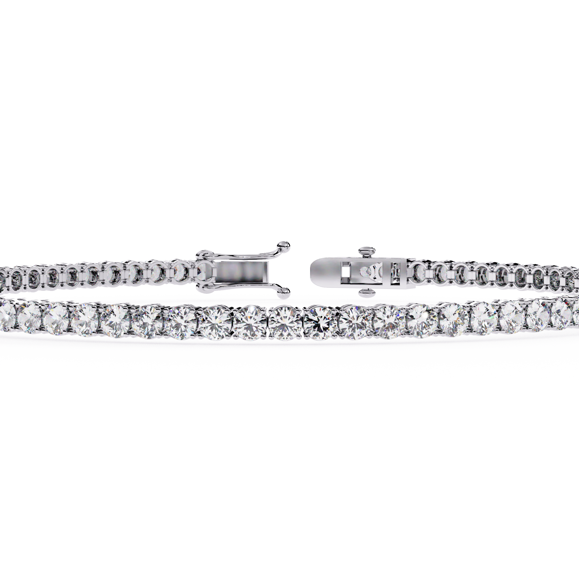 Fabulous  Bracelet With 18k Gold  Lab Grown Diamond.