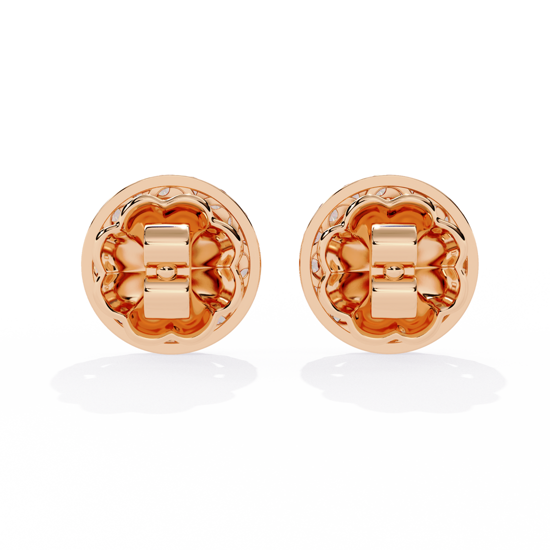 Brilliant 18K GOLD EARRING WITH LAB-GROWN DIAMOND.