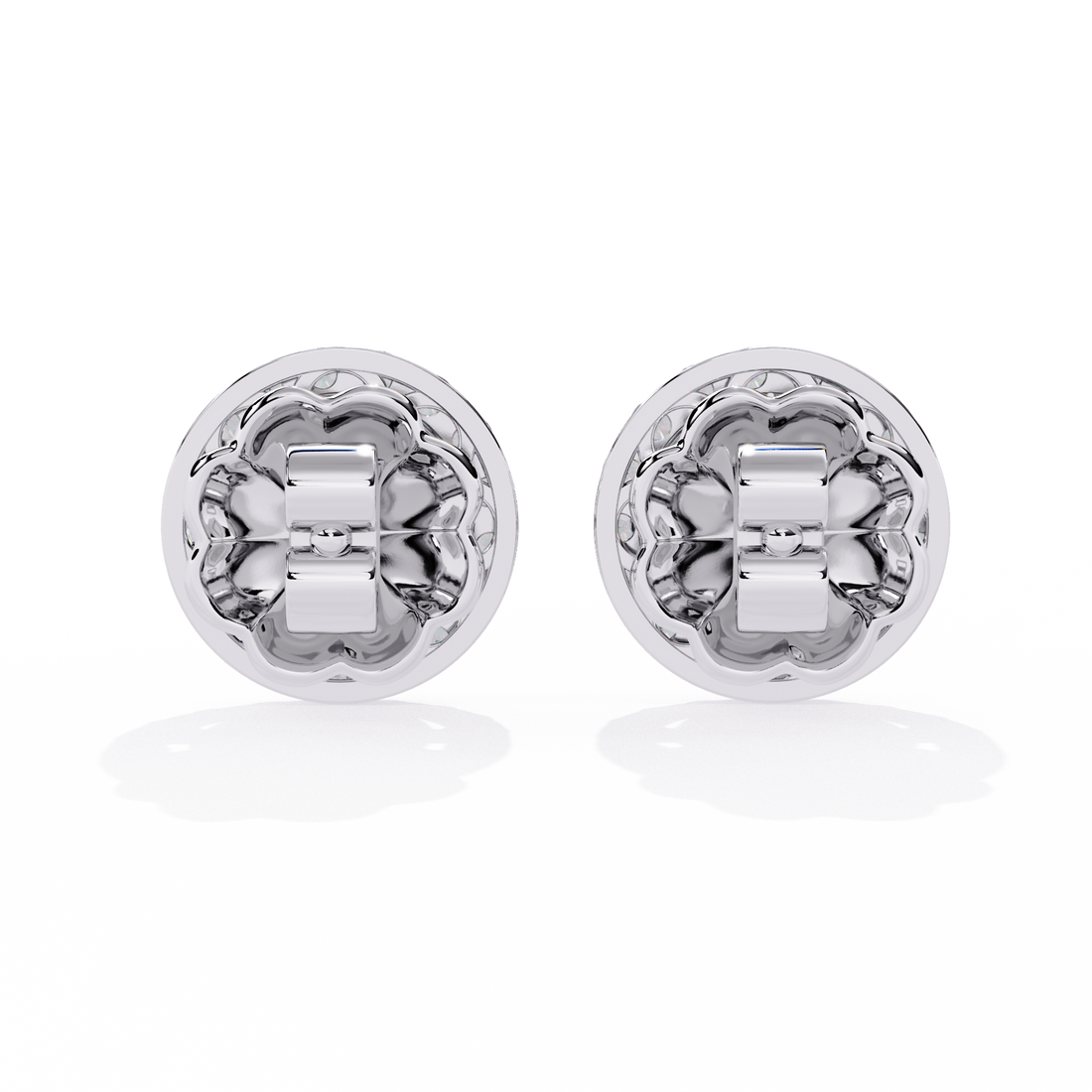 Brilliant 18K GOLD EARRING WITH LAB-GROWN DIAMOND.