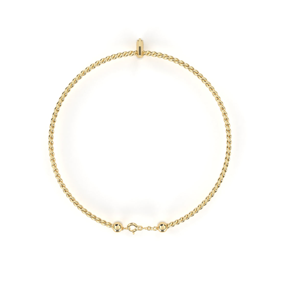 Fabulous  Bracelet With 18k Gold  Lab Grown Diamond.
