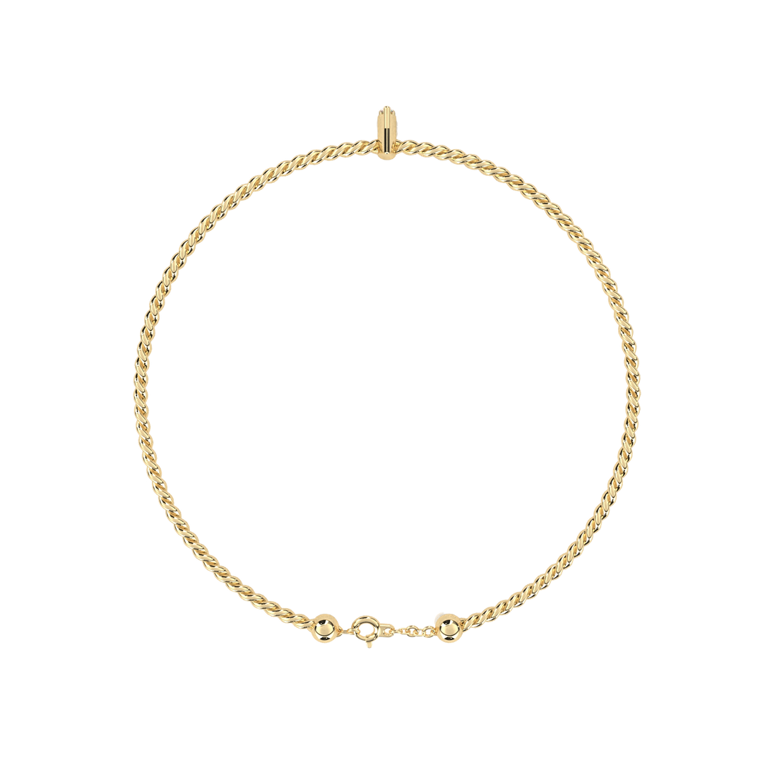 Fabulous  Bracelet With 18k Gold  Lab Grown Diamond.