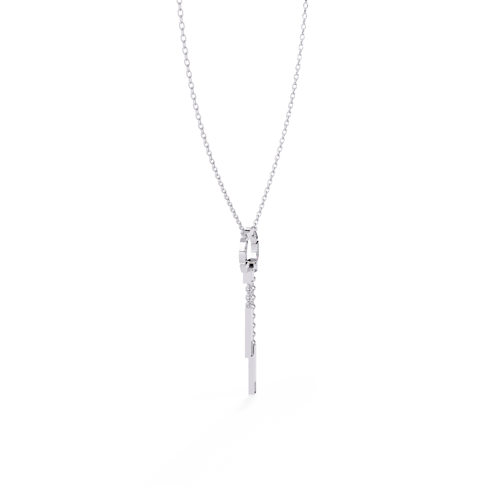 Beautiful Necklace For Women In Lab Grown Diamond With 18k Gold