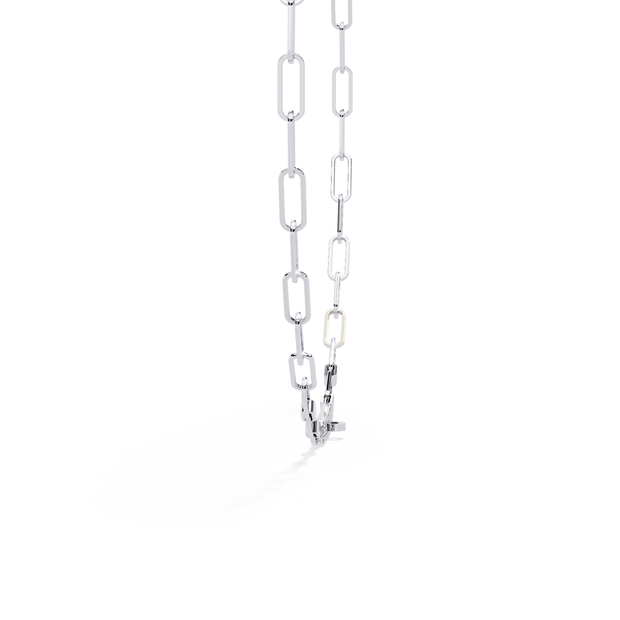 Fabulous Lab Grown Diamond With 18k Gold  Necklace For Ladies