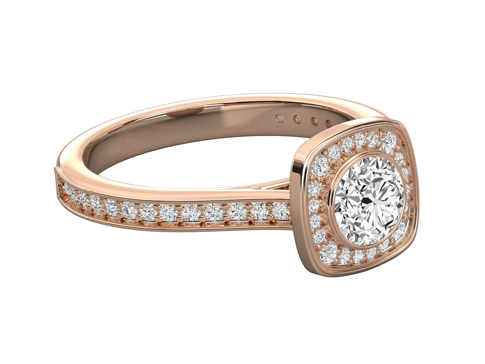 10K GOLD SOLITAIRE  DIAMOND LADIES  RING.
