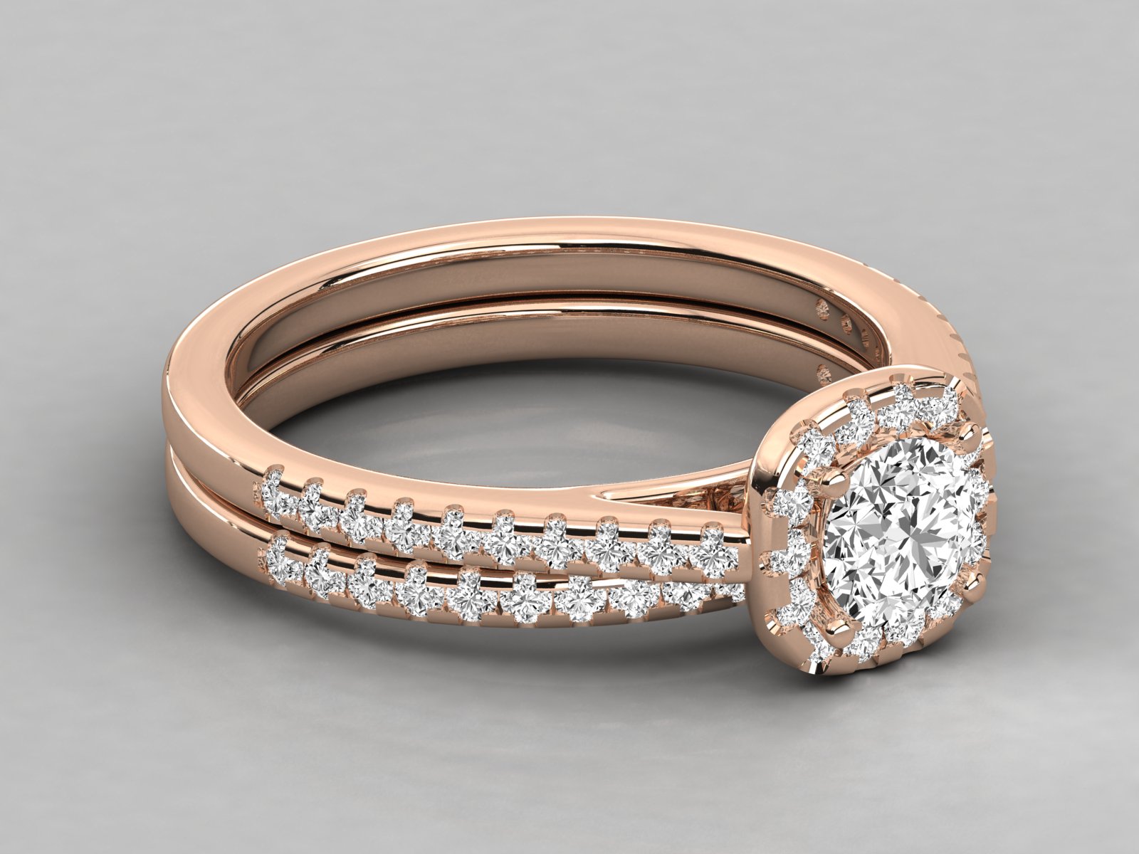 10K GOLD SOLITAIRE  LAB GROWN DIAMOND LADIES RING.