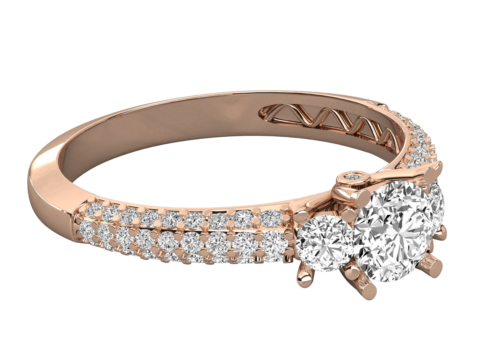 10K GOLD SOLITAIRE  LAB GROWN DIAMOND LADIES  RING.