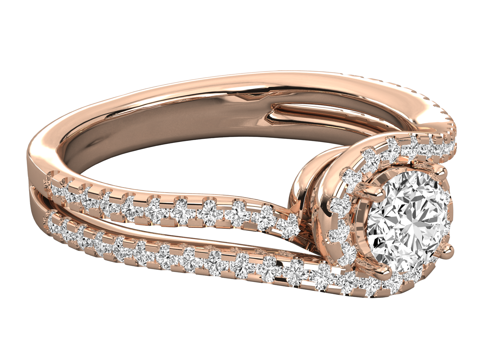 10K GOLD SOLITAIRE  LAB GROWN DIAMOND LADIES  RING.