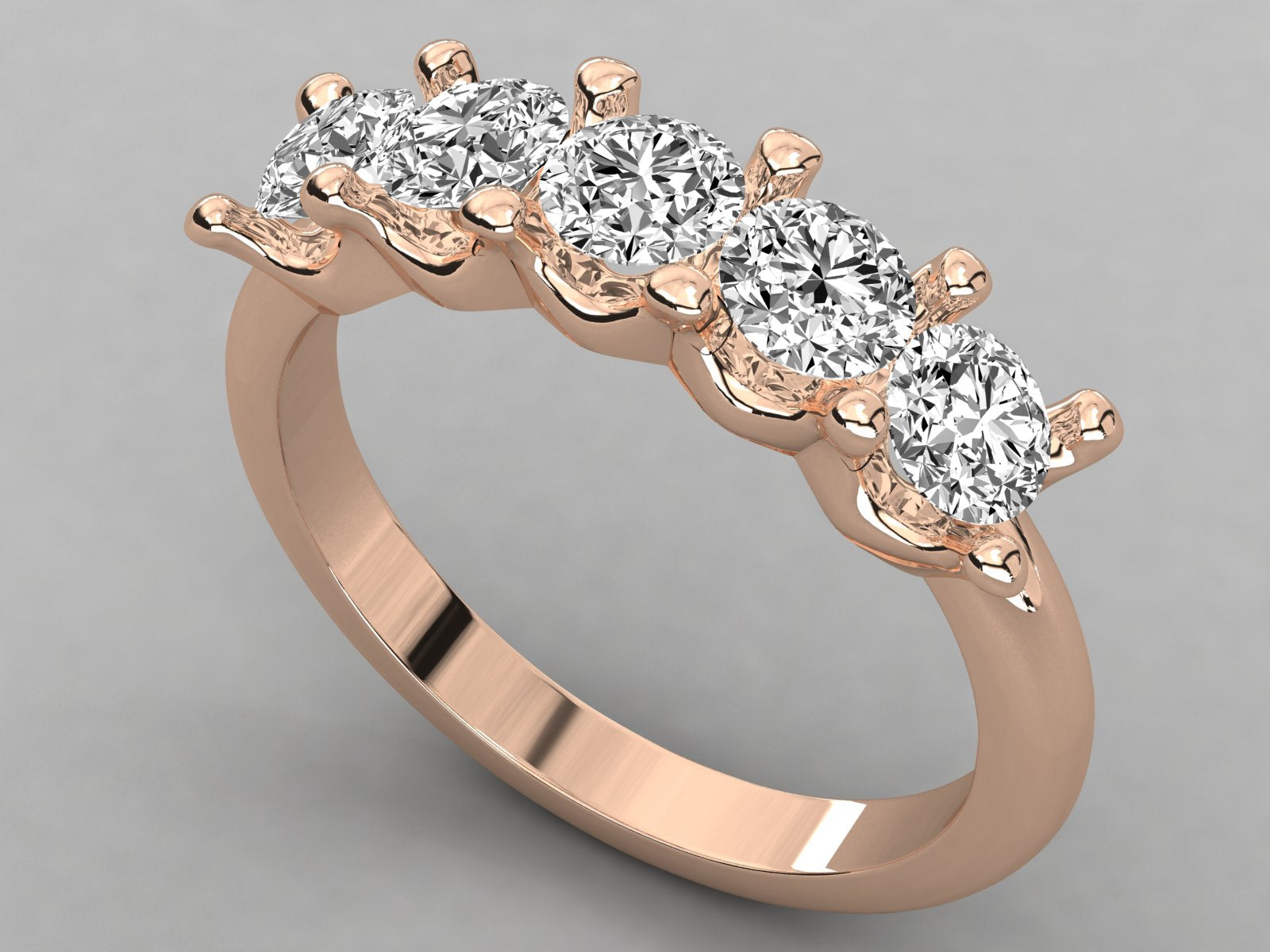 10K GOLD LAB GROWN DIAMOND LADIES  RING.