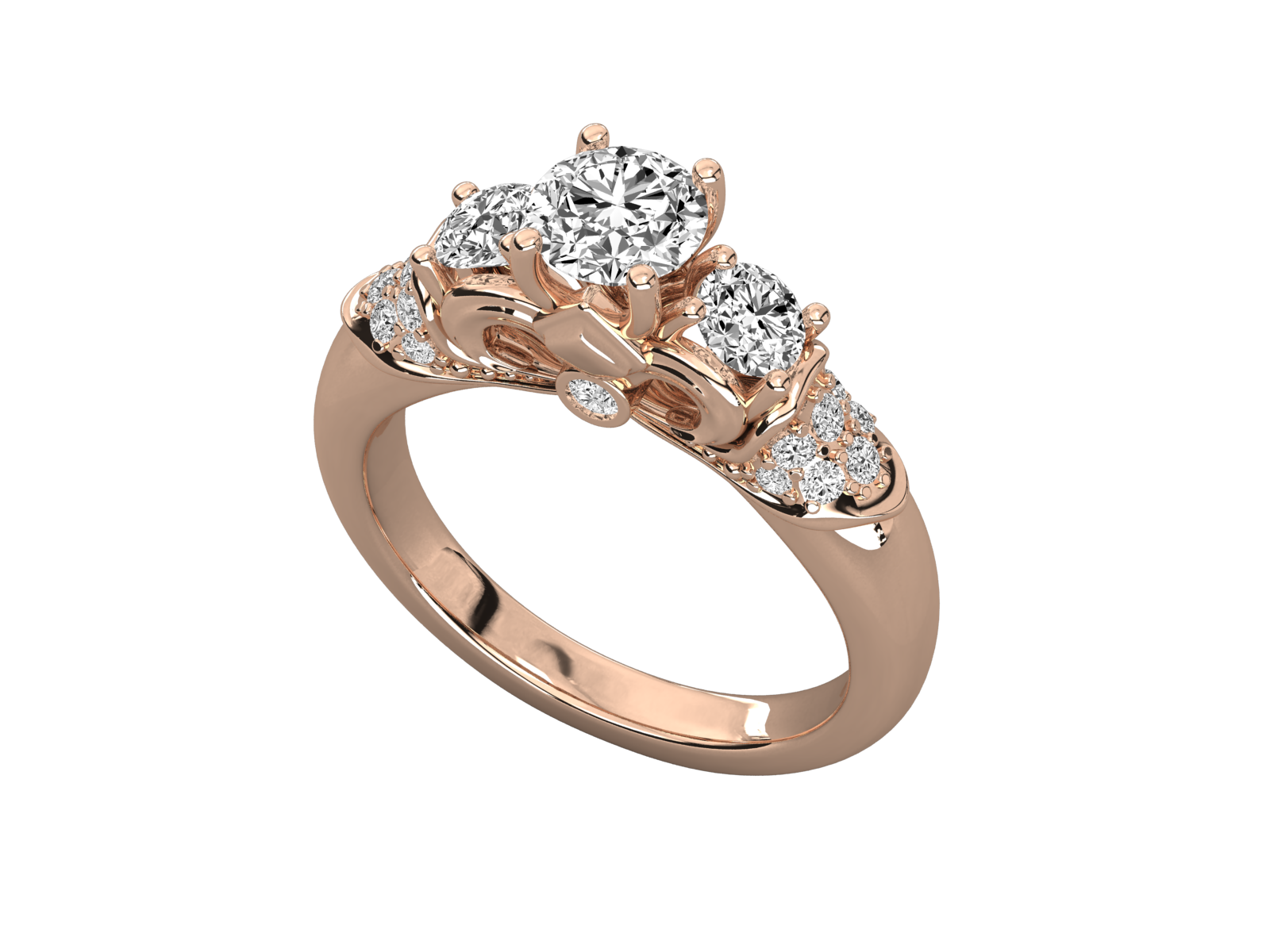 10K GOLD SOLITAIRE  LAB GROWN DIAMOND LADIES  RING.