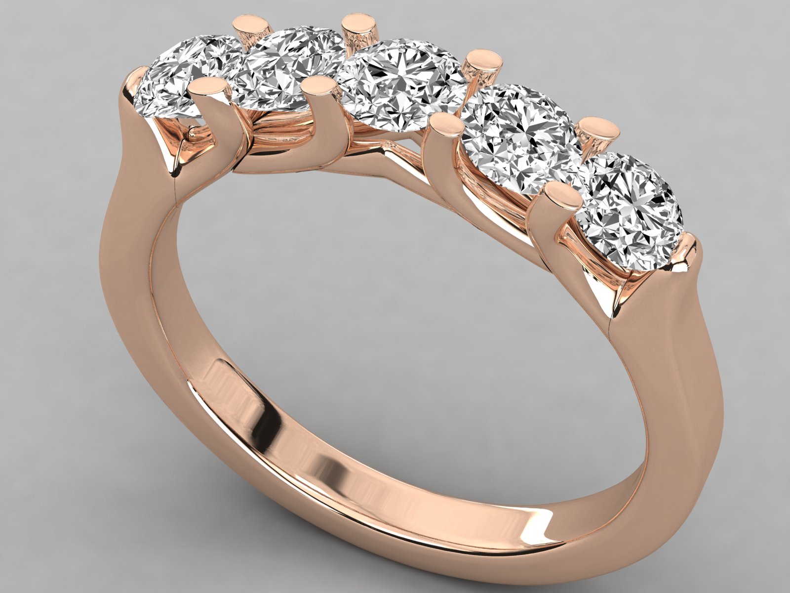 10K GOLD SOLITAIRE  LAB GROWN DIAMOND LADIES  RING.