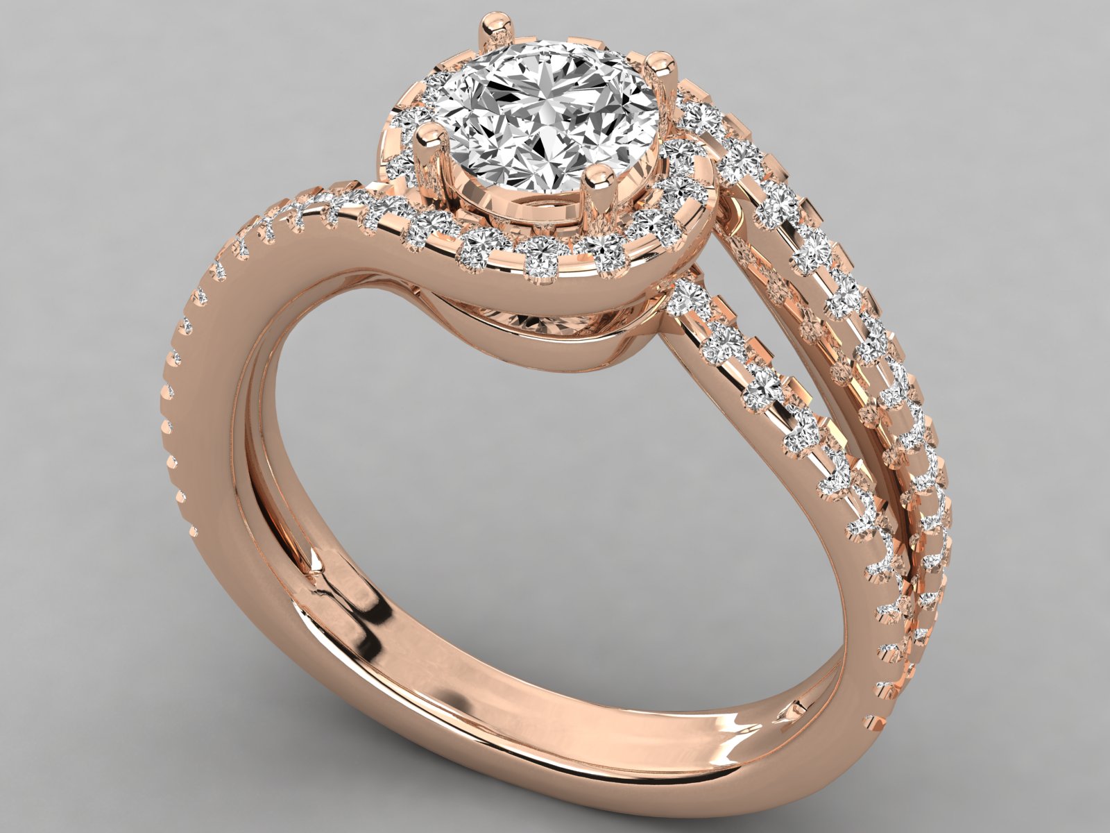 10K GOLD SOLITAIRE  LAB GROWN DIAMOND LADIES  RING.