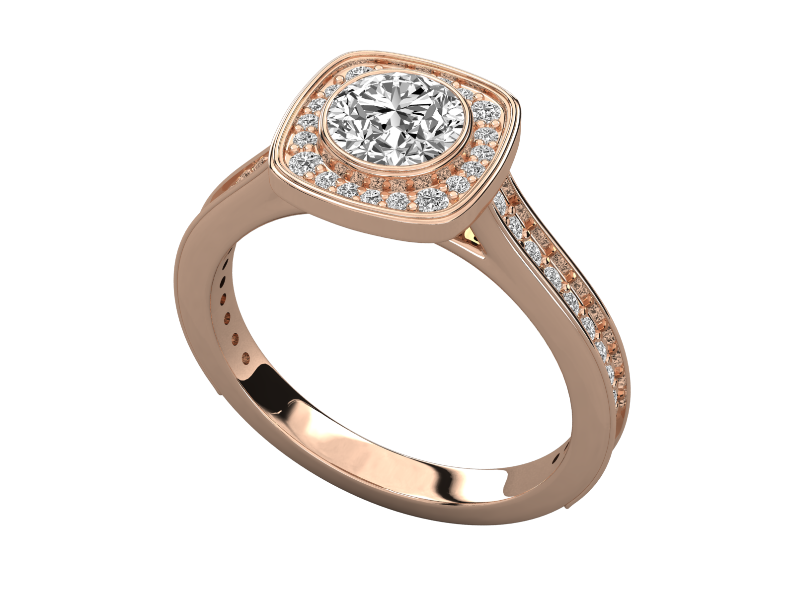 10K GOLD SOLITAIRE  DIAMOND LADIES  RING.