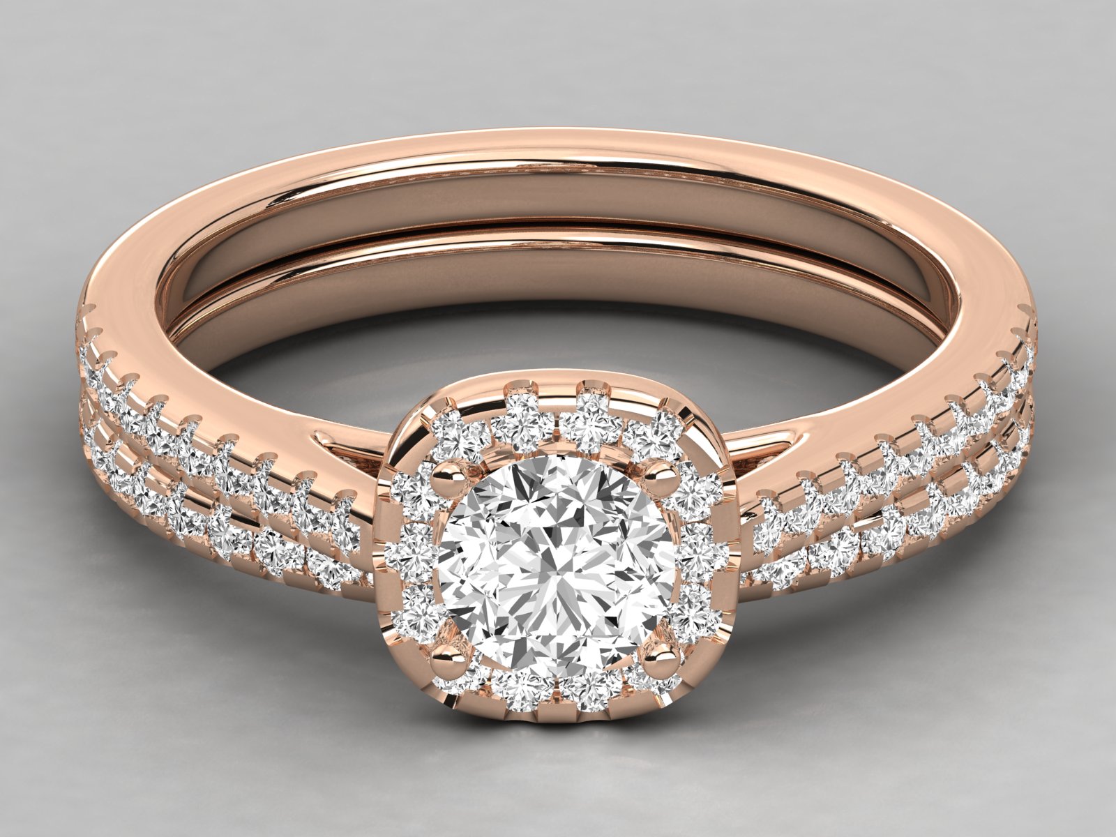 10K GOLD SOLITAIRE  LAB GROWN DIAMOND LADIES RING.