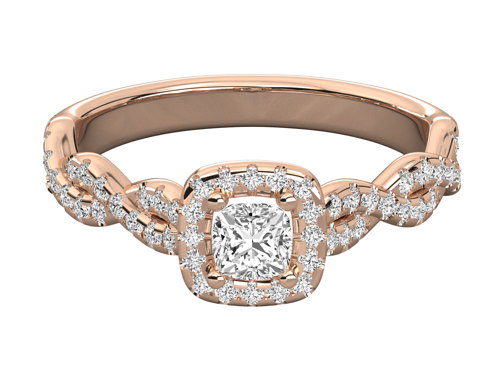 10K GOLD SOLITAIRE  LAB GROWN DIAMOND LADIES  RING.